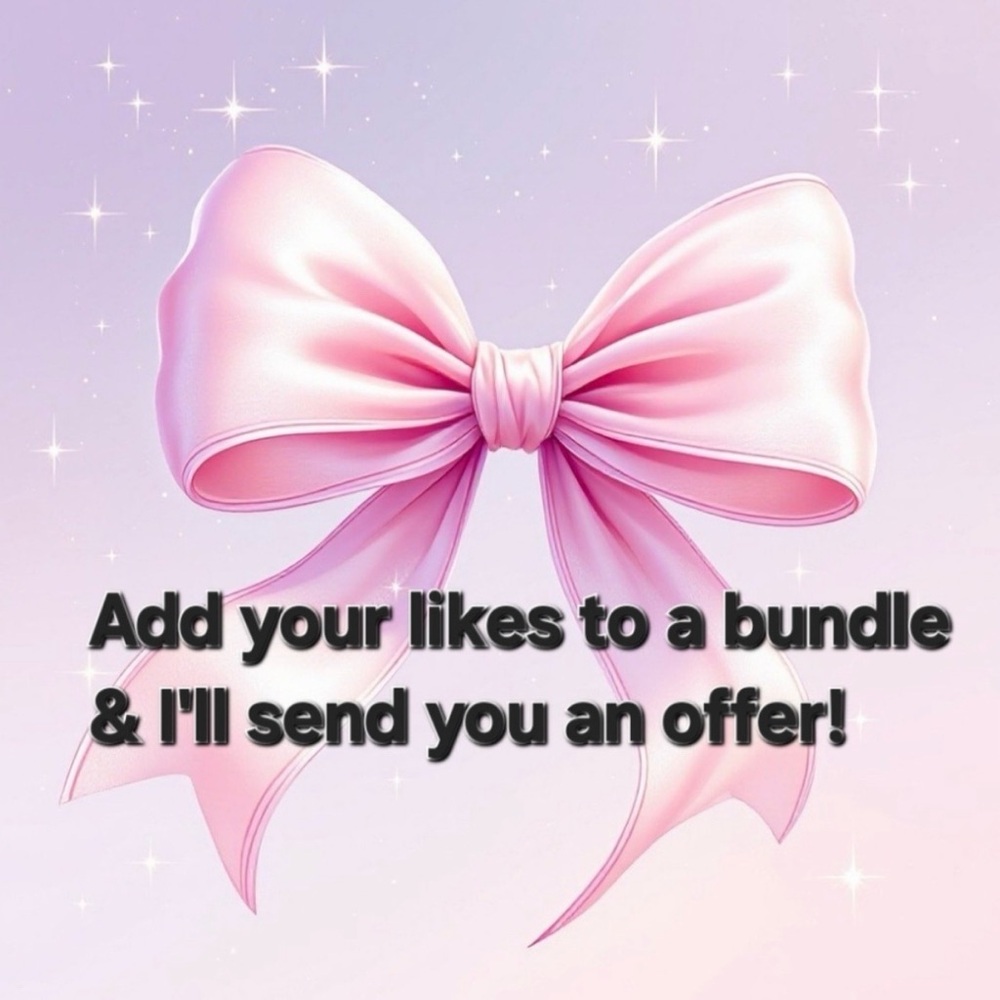 BUNDLE YOUR LIKES & RECEIVE A SPECIAL OFFER!!!!!